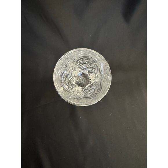 Tall Crystal Cut Glass Champagne Flute - Picture 7 of 10